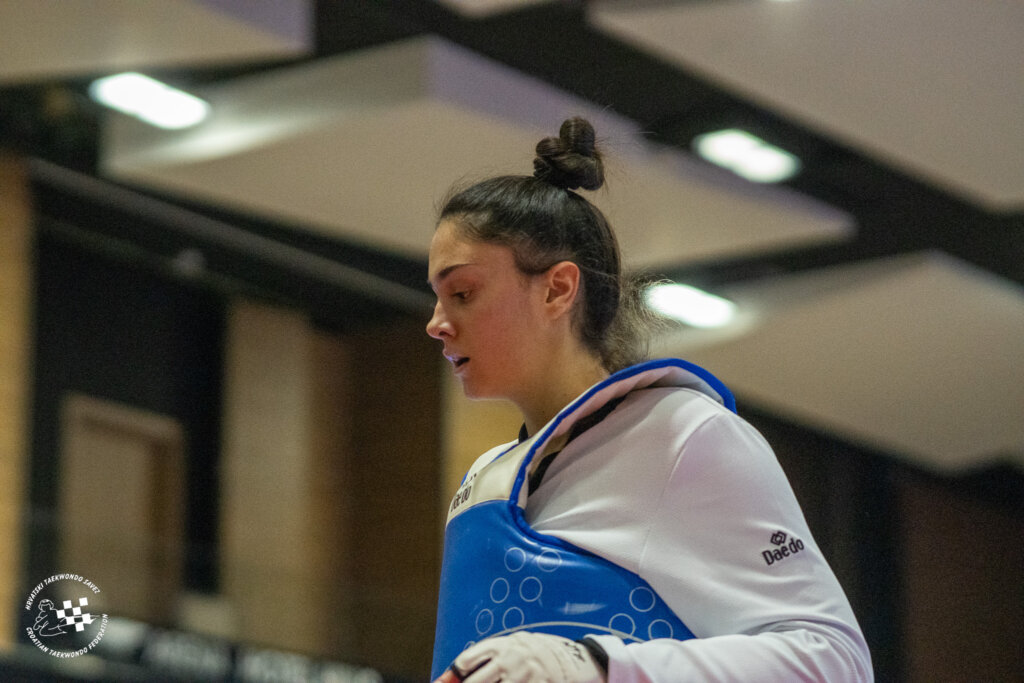 Hrvatska taekwondo reprezentativka Magdalena Matić srebrna na EP-u za mlađe seniore