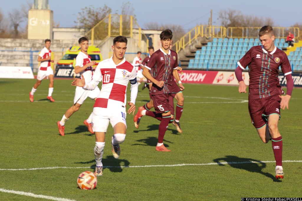 Karlovac: Utakmica Hrvatska Bjelorusija U 19