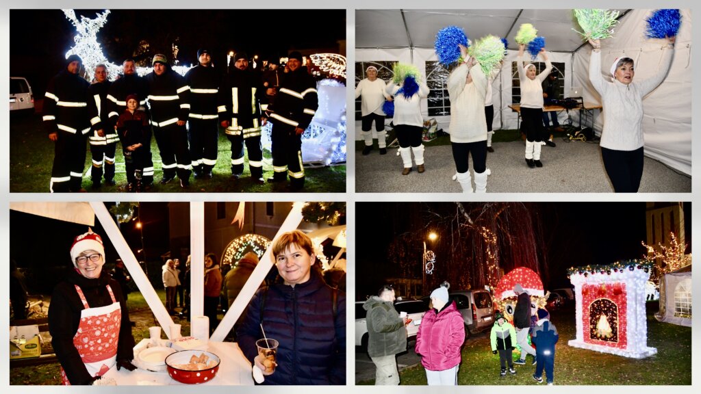 [FOTO/VIDEO] Kuhano vino, fritule, kobasice i nastup dubravskih mažoretkinja 60 + na “Adventu u Dubravi”