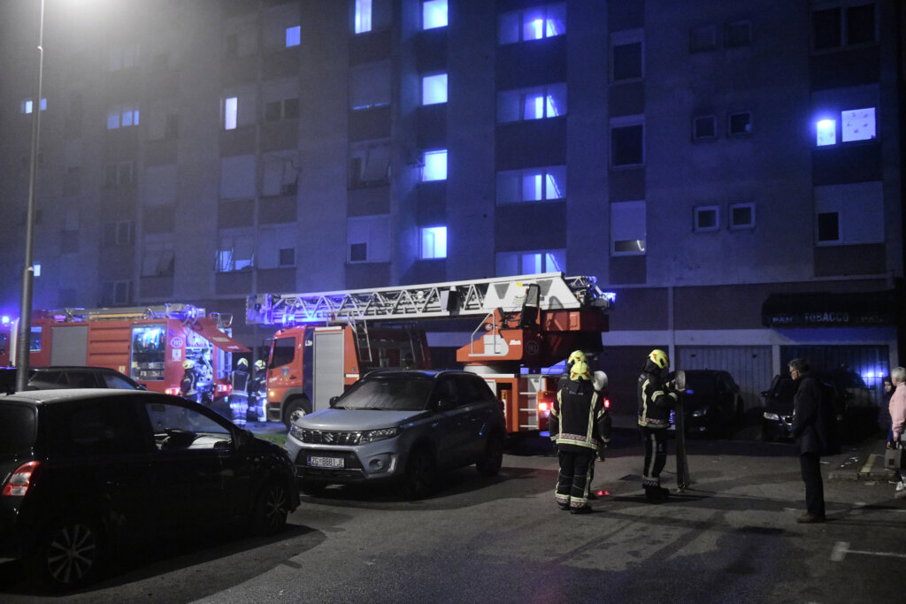 U požaru stana ozlijeđen 28-godišnjak