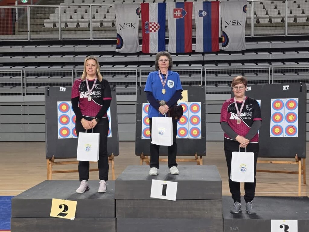 Nova medalja križevačkih streličara