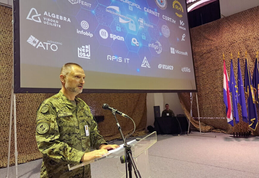 U zagrebačkoj vojarni održana NATO vježba kibernetičke obrane