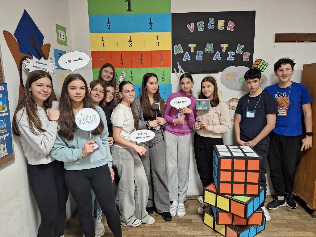 Đurđevački osnovnoškolci i njihovi roditelji družili se uz matematiku