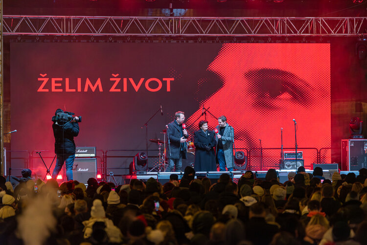 [FOTO] Hrvatska ujedinjena u ljubavi: Koncert „Želim život“ prikupio više od 171 000 eura