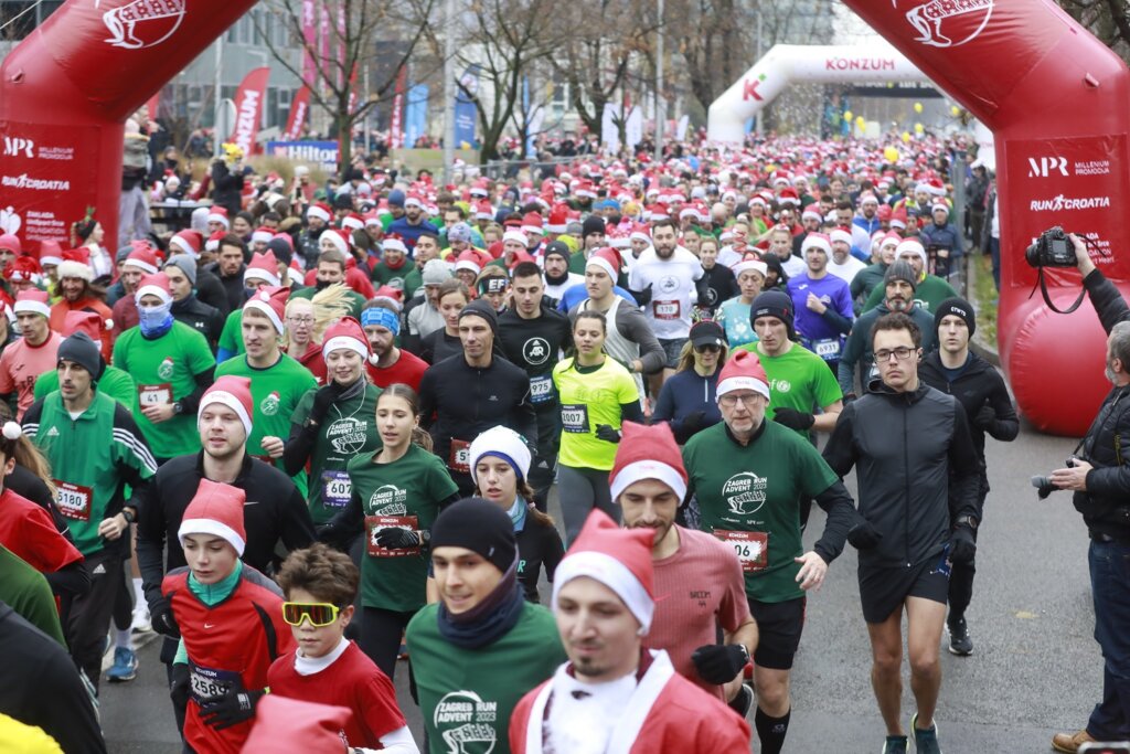 Privremena regulacija prometa za vrijeme održavanja Zagreb Advent Run utrke