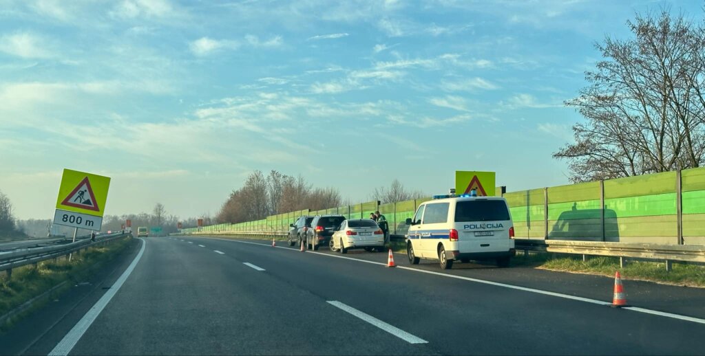 Prometna nesreća kod izlaza Sesvete u smjeru Zagreba