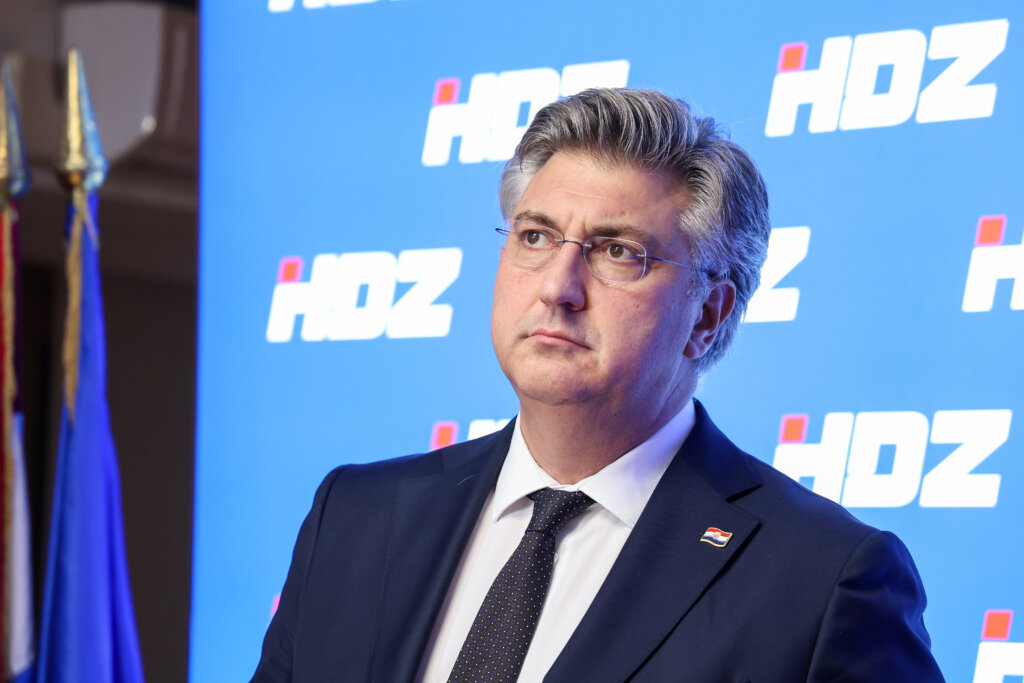 Zagreb: Andrej Plenković Dao Izjavu Za Medije Nakon Sjednice Predsjedništva Hdz A