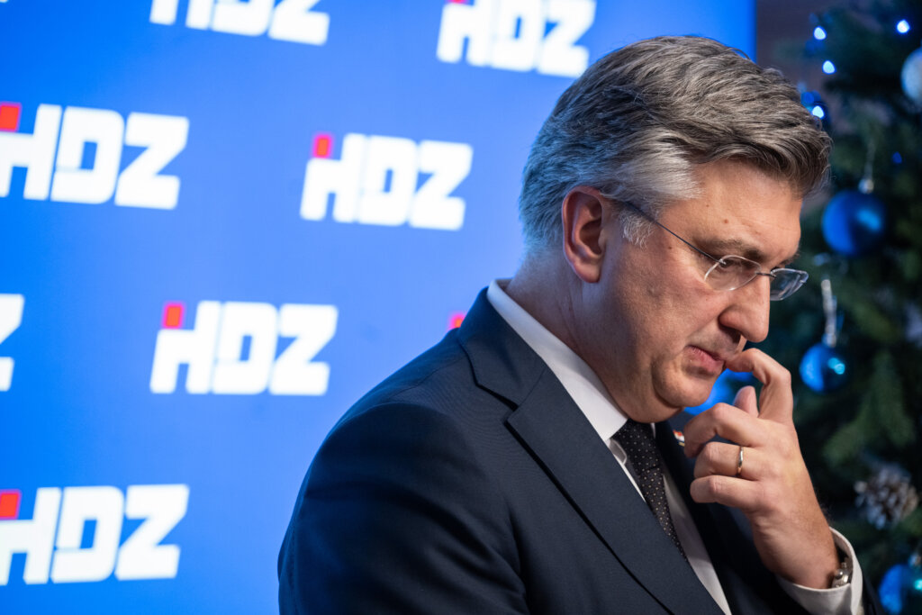 Zagreb: Andrej Plenković Dao Je Izjavu Nakon Sjednice Predsjedništva Hdz A