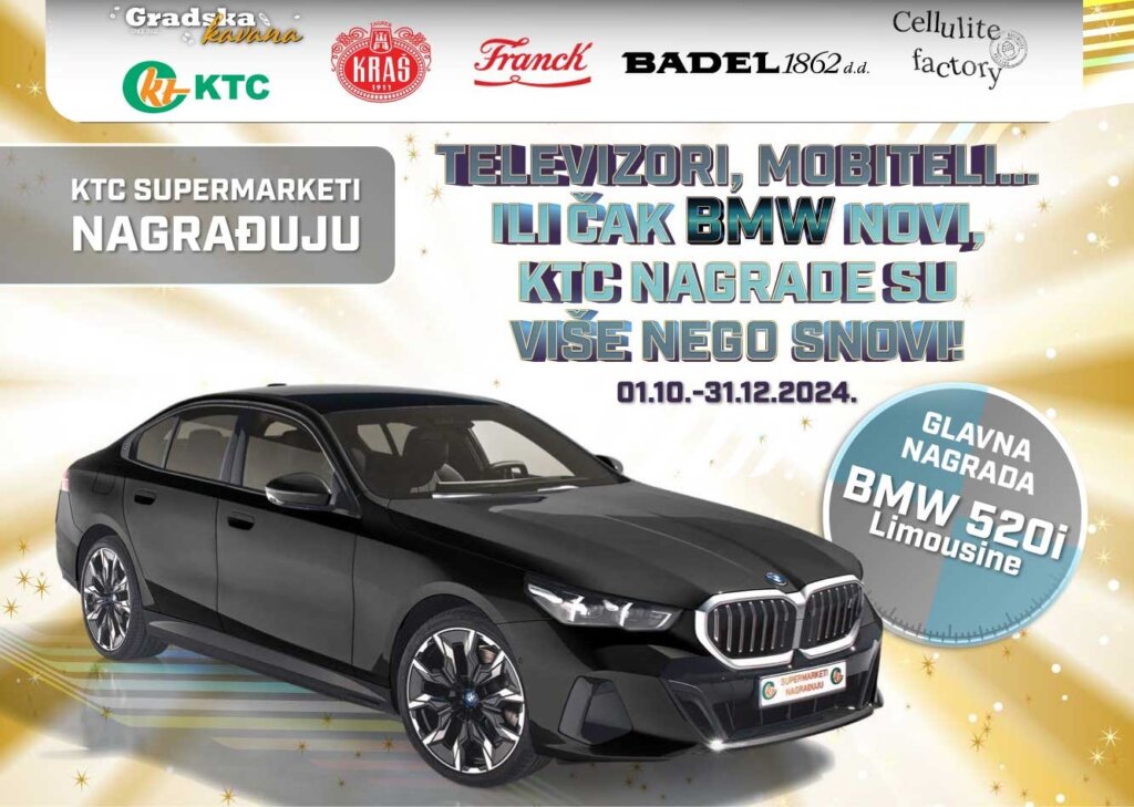 Veliko izvlačenje nagradne igre KTC supermarketa u Križevcima uz “Bajadera iznenađenja”