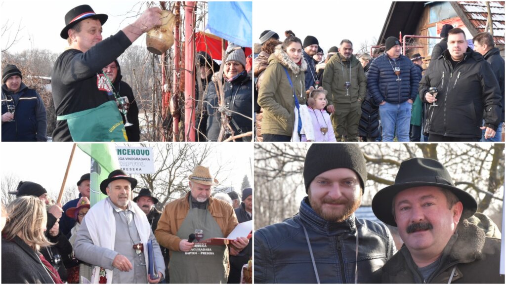 [FOTO/VIDEO] Udruga vinara i viogradara Kaptol Preseka proslavila Vincekovo