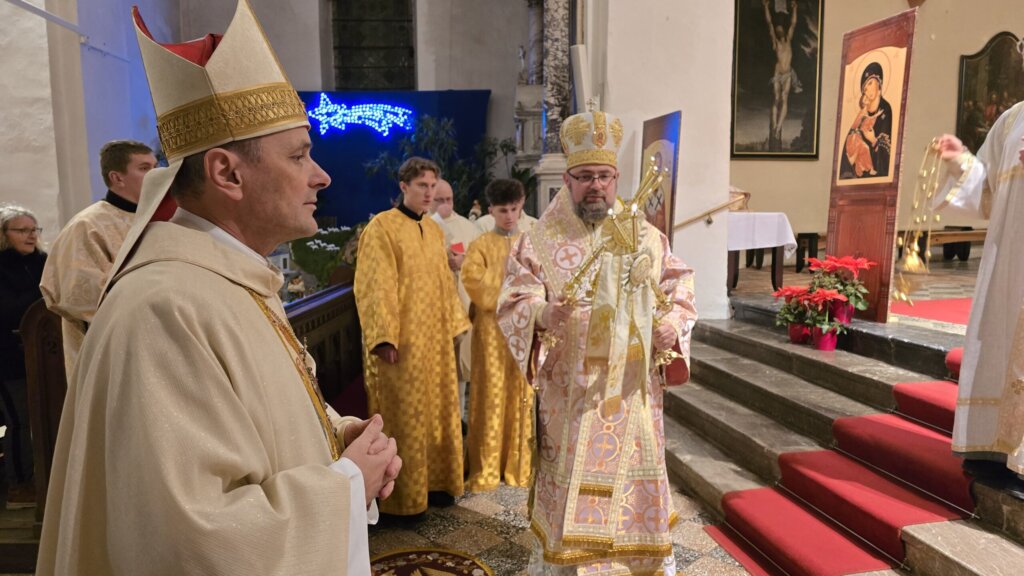 Križevački vladika Stipić u Sloveniji služio liturgiju za jedinstvo kršćana