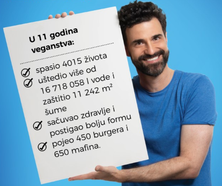 Ambasador Vege izazova Igor Barberić poziva na Veganuary