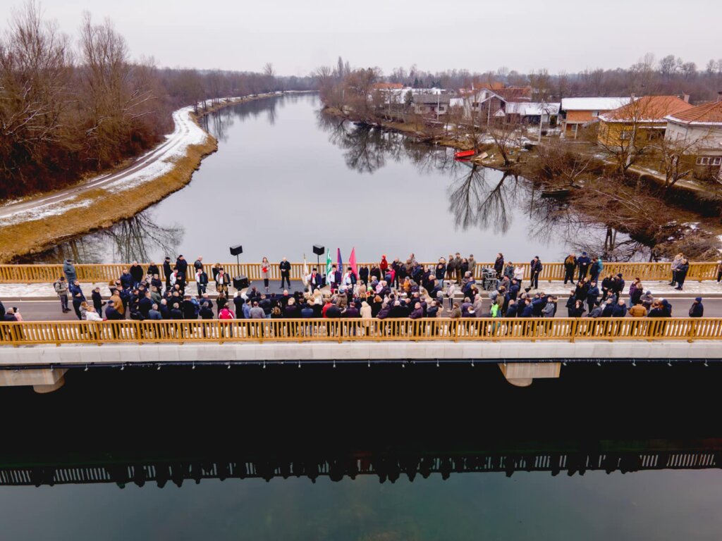 Otvoren novi most u Čičkoj Poljani