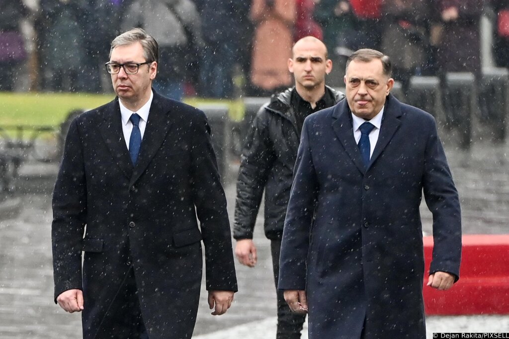 Banja Luka: Svečani Doček Predsjednika Republike Srbije Aleksandra Vučića