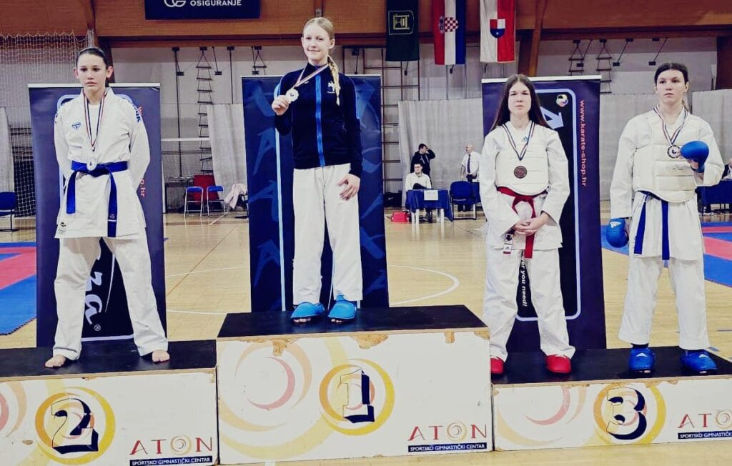 KARATE Karku Habjanoviću zlato, Jakovu Deglinu srebro i Miji Dvorski bronca