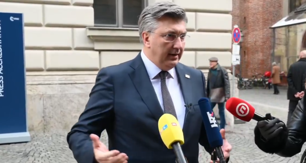 Plenković: O europskoj vojsci zasad se ozbiljno ne razgovara