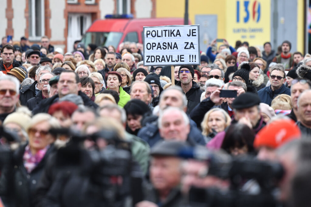 Građani prosvjedovali u Čakovcu, kirurg poručio: U bolnici je neviđena kriza