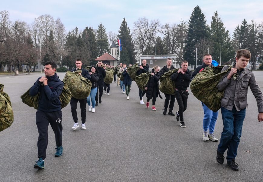 NOVA SNAGA HRVATSKE VOJSKE Gotovo 300 ročnika kreće na vojnu obuku