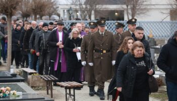 Županja: Pogreb Slavena Živanovića Žiže