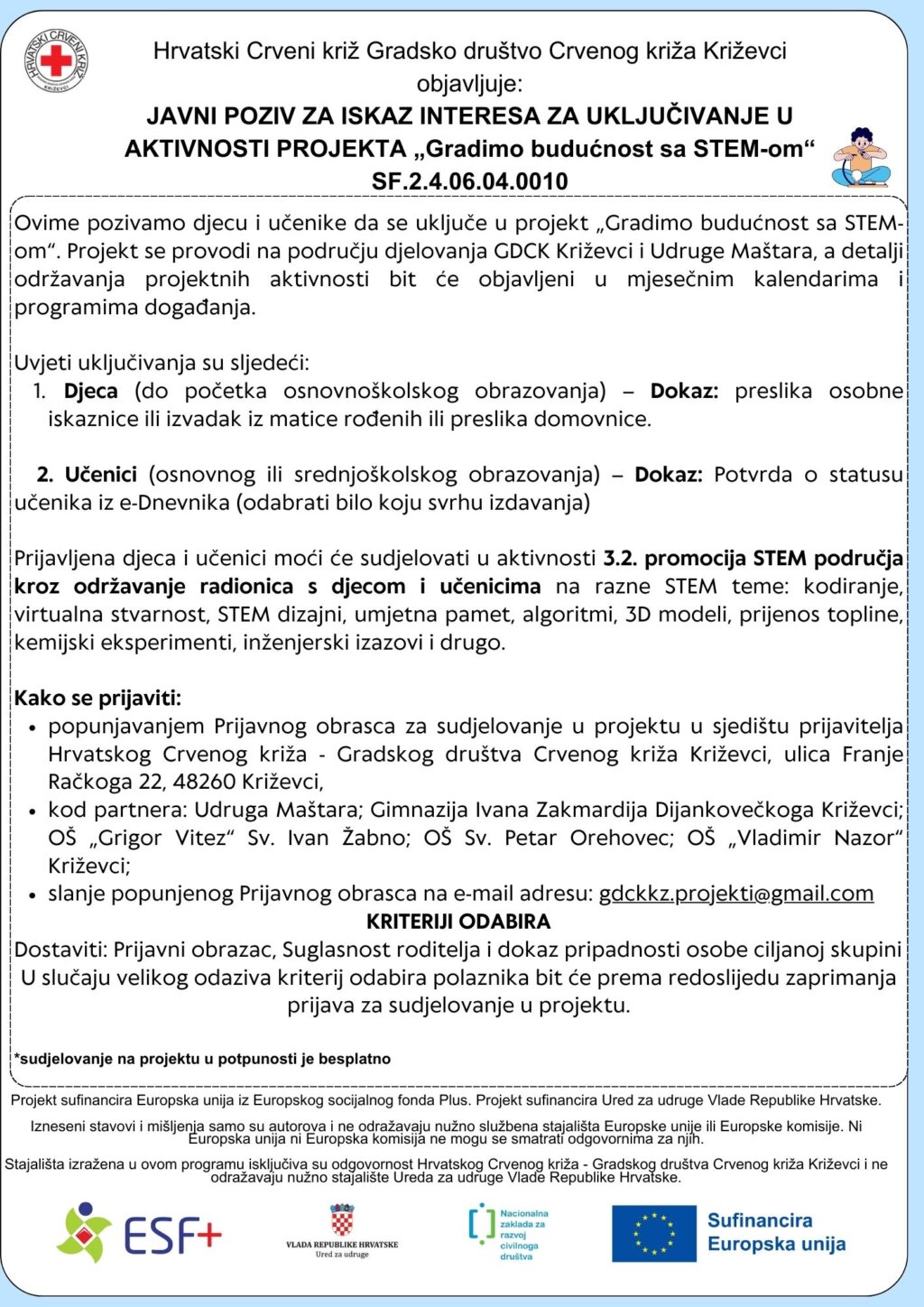 Javni Poziv Za Društvene Mreže