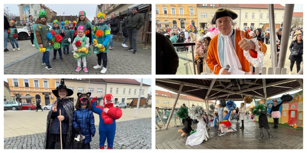 [FOTO/VIDEO] KRIŽEVAČKI FAŠNIK Veselo je u centru grada