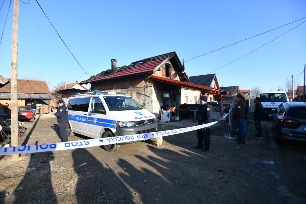 Troje djece poginulo u požaru u romskom naselju u Kuršancu