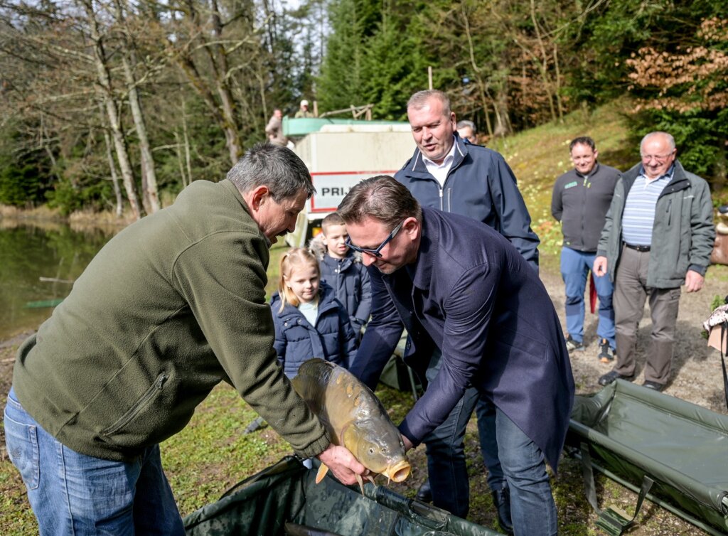 Poribljavanje Trakoscansko Jezero 2025 (12)