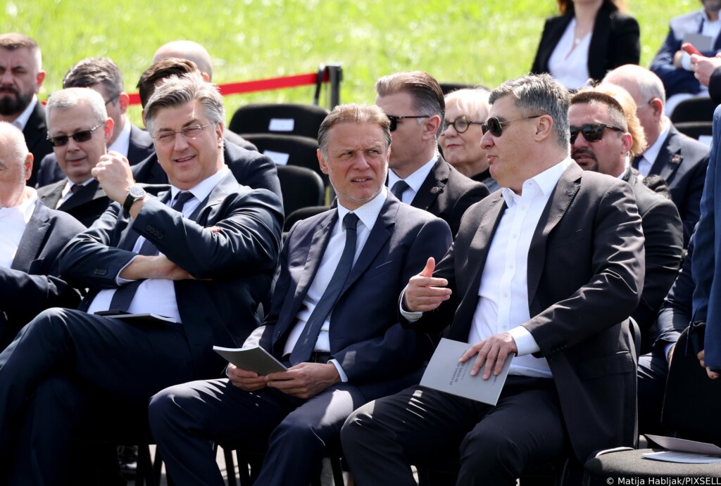 Susret Milanovića I Plenkovića U Jasenovcu