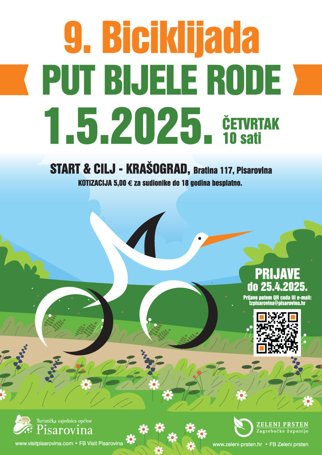 Plakat Biciklijada 2025 Ok