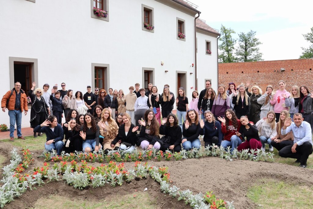 Europski vrt zajedništva procvjetao pod zidinama Riznice Međimurja