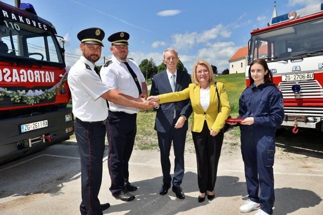 Vatrogasci Zagrebačke županije proslavili blagdan sv. Florijana