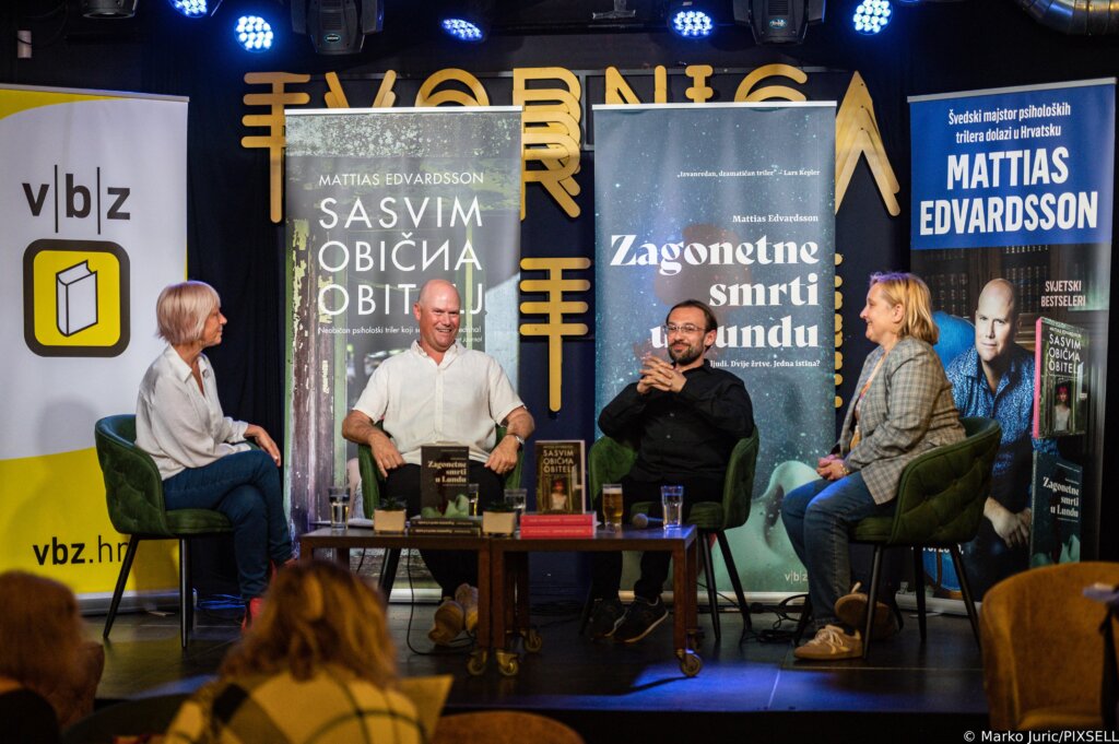 Švedski autor Edvardsson predstavio svoj hit roman “Sasvim obična obitelj”