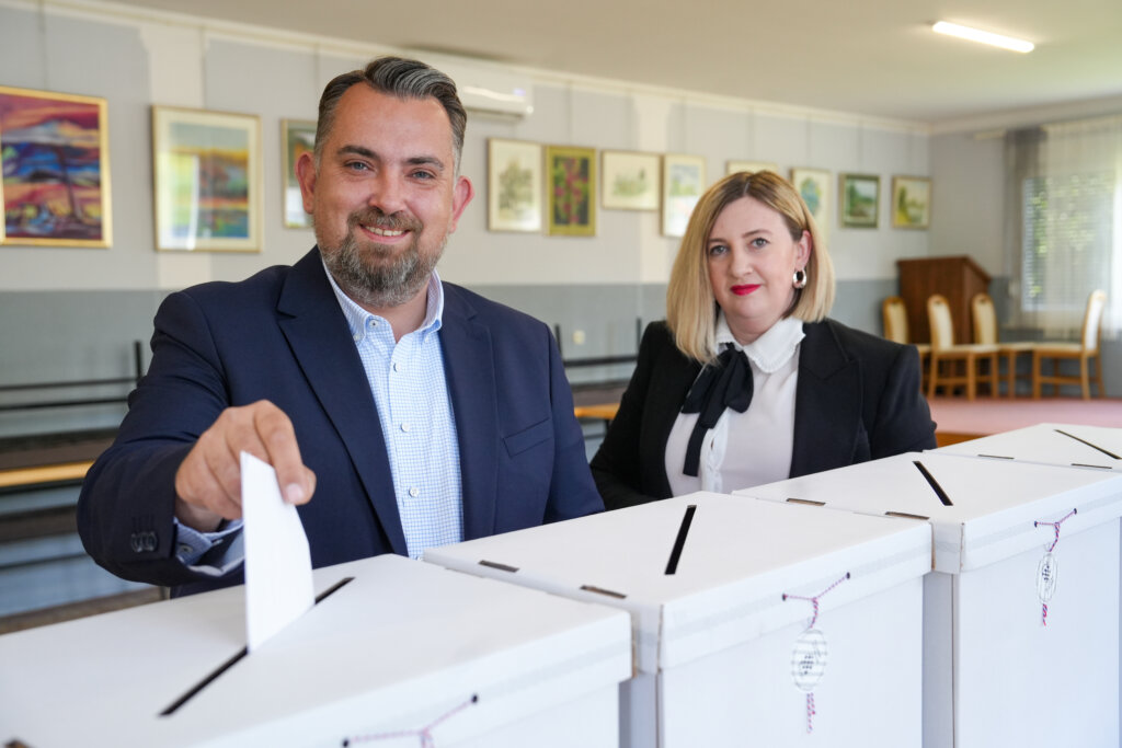 Kandidat za župana Koprivničko-križevačke županije Tomislav Golubić izašao na biralište