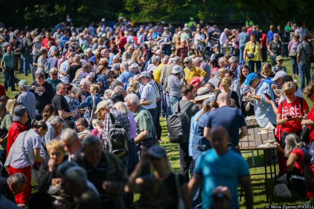 Međunarodni praznik rada proslavljen u zagrebačkom parku Maksimiru