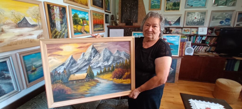 Vrbovčanka Radojka Abramović do sada je naslikala više od 140 slika