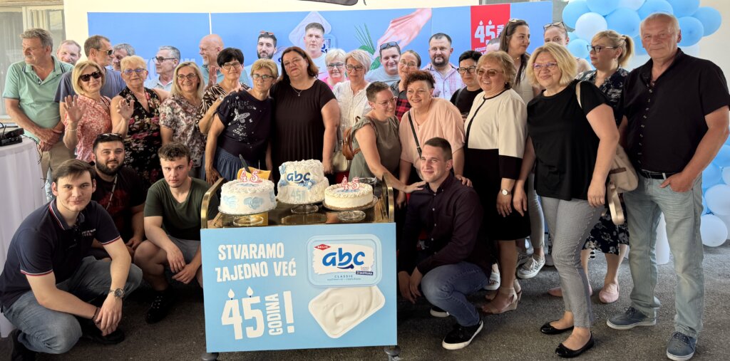 Četrdeset pet godina tradicije proizvodnje ABC svježeg krem sira