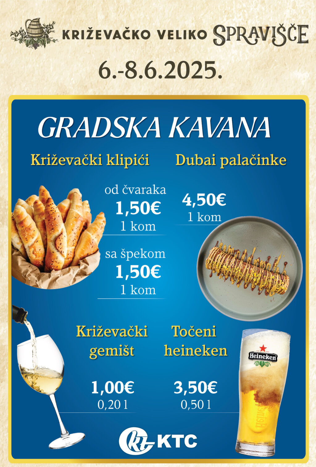 Slatko i osvježavajuće Spravišče u križevačkoj KTC Gradskoj kavani