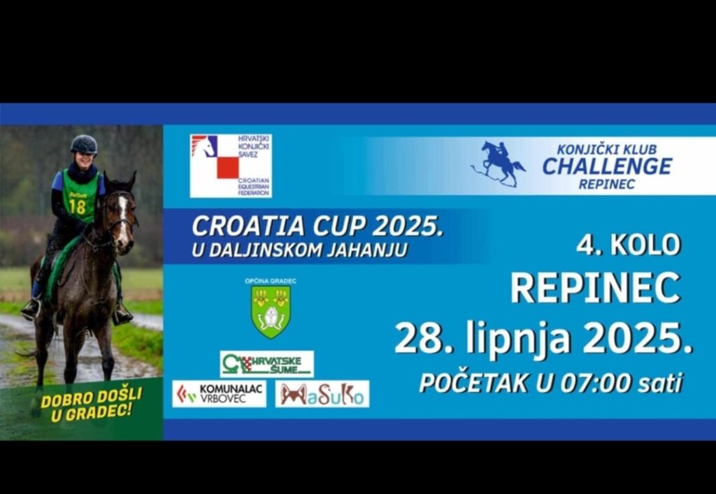 Croatia kup u daljinskom jahanju održat će se u Repincu