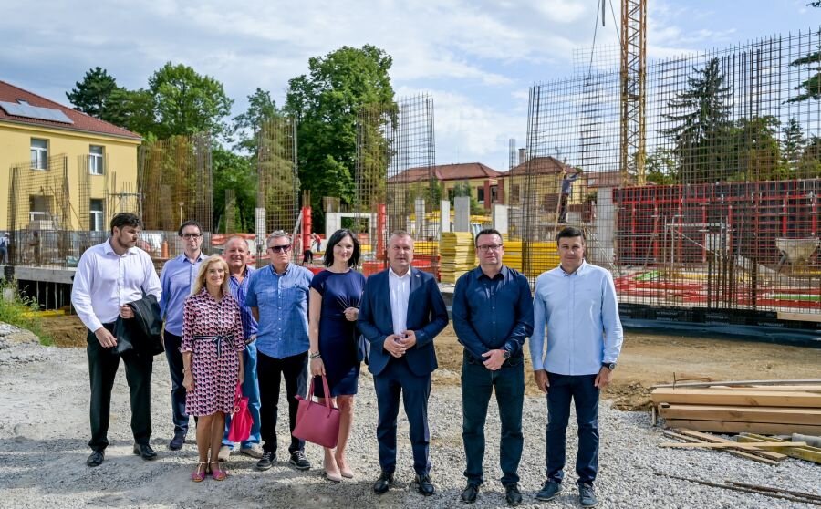 [FOTO] Napreduju radovi na novoj zgradi Zavoda za javno zdravstvo Varaždinske županije