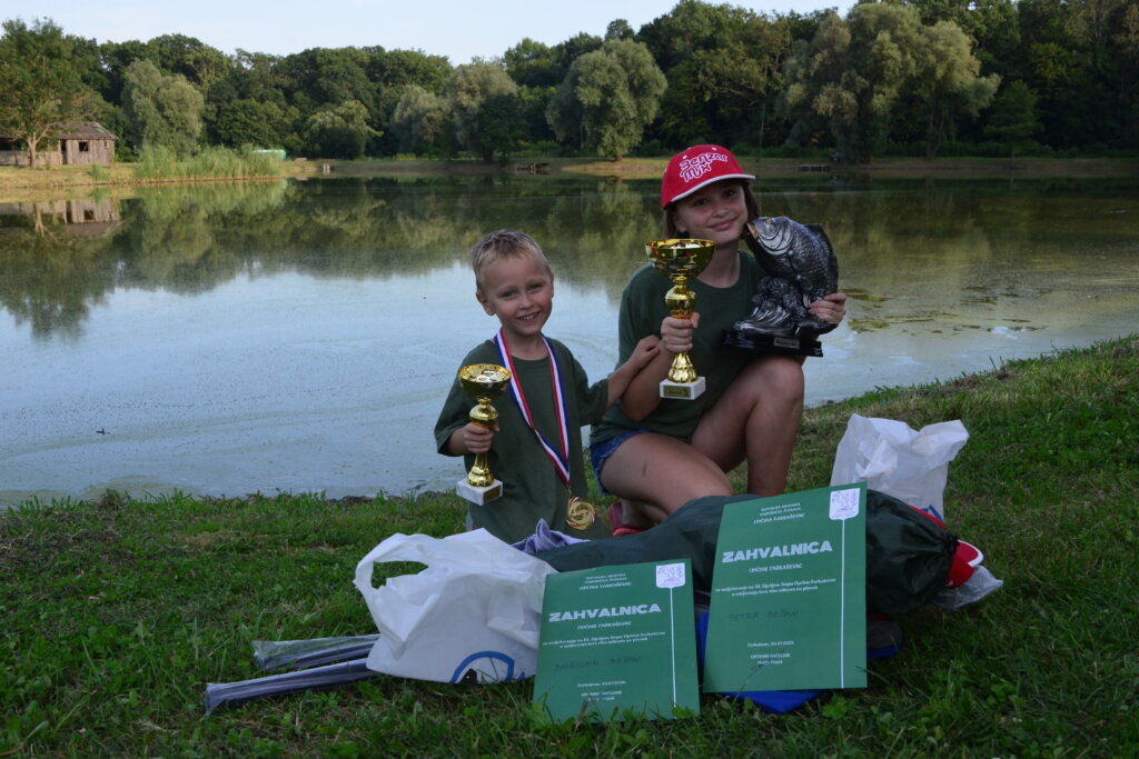 [FOTO] Petra Bešan pobjednica je ribičkog natjecanja za djecu održanog u Bolču
