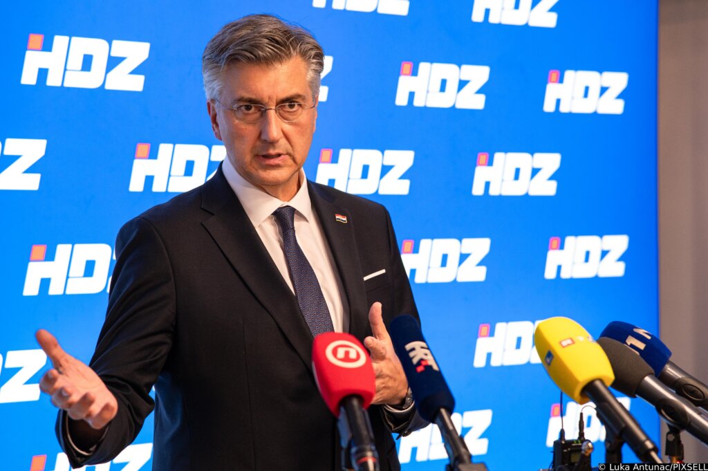 Zagreb: Izjava Za Medije Andreja Plenkovića Nakon Sjednice Hdz A