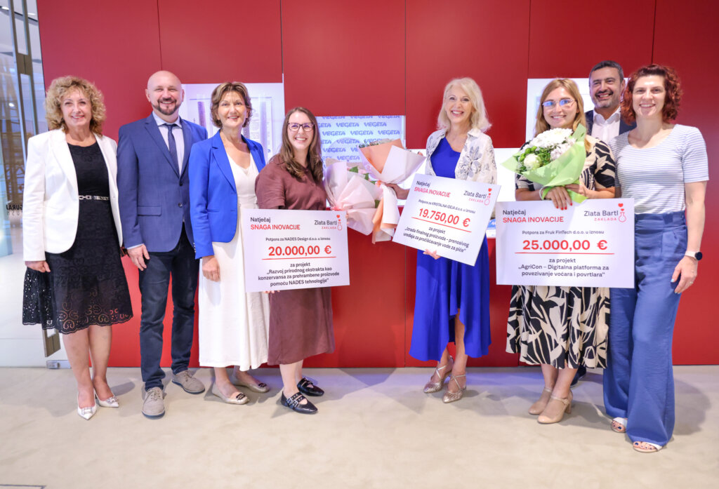 Podravka kroz Zakladu „Zlata Bartl“ dodijelila gotovo 65 tisuća eura potpora  