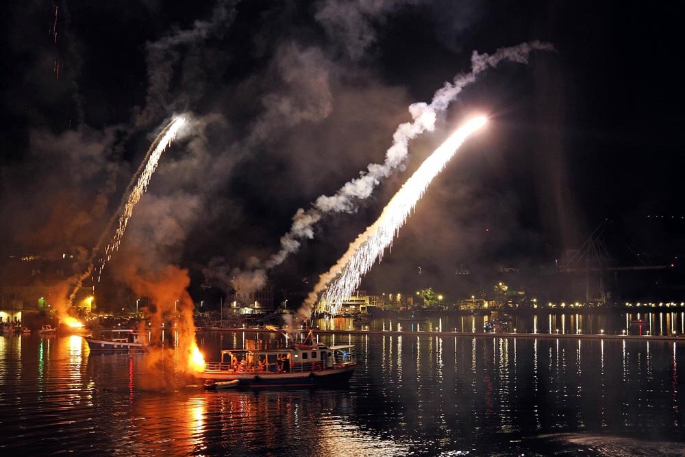 Pomorska Bitka Bakar Foto Nikola Zokp