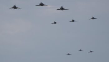 Zagreb: Prelet Rafalea U Povodu 30 Godina Vro Oluja