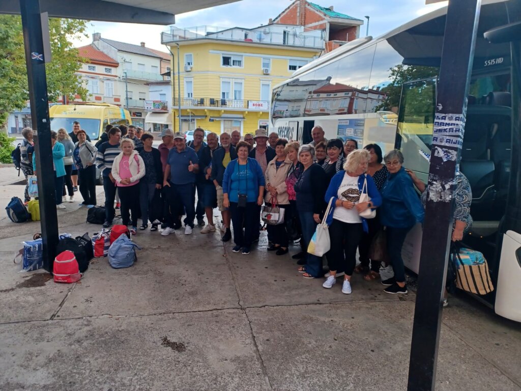 Farkaševački umirovljenici posjetili Crikvenicu