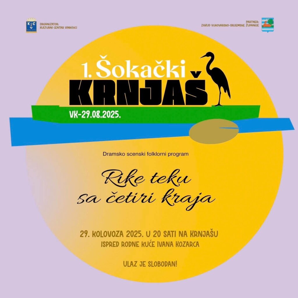 Šokački Krnjaš, nova kulturna manifestacija u Vinkovcima