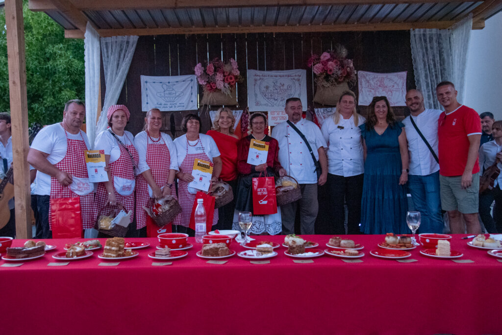 [FOTO/VIDEO] KAJ SU JELI NAŠI STARI Chefovi Tomislav Špiček, Melkior Bašić i Martina Vrhovski i jela od luka i kolači od meda