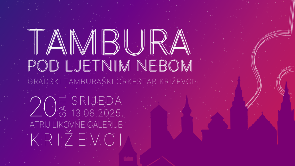 Tambura Pod Ljetnim Nebom 2025 Banner