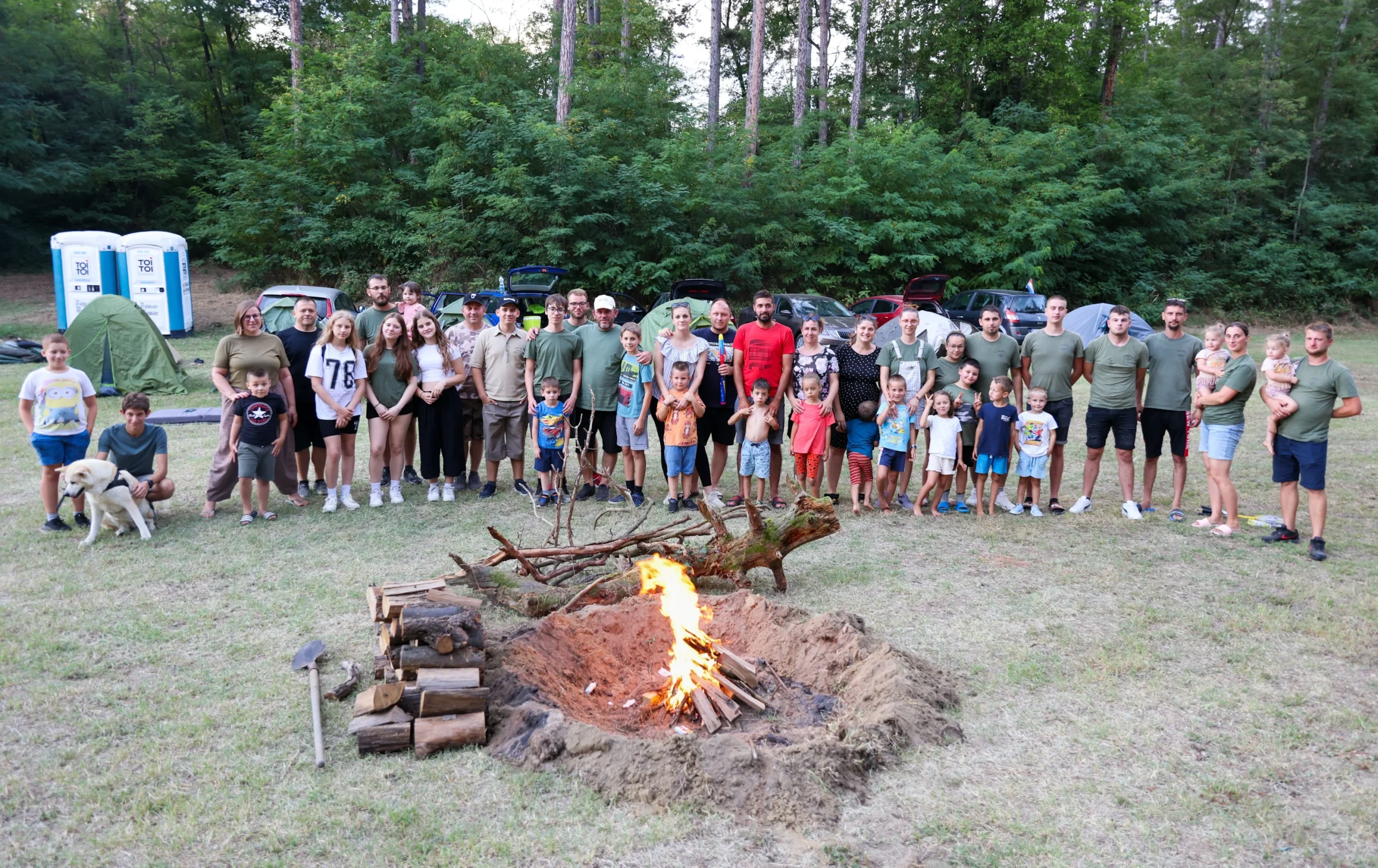 Airsoft klub Templari: Održane tradicijske igre i kampiranje za najmlađe u park šumi Borik