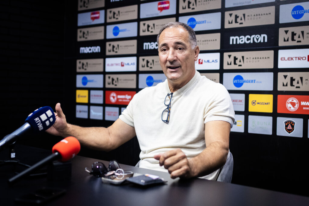 Mostar: Konferencija Za Medije Novog Trenera Hsk Zrinjski, Igora Štimca